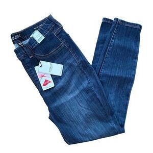 Judy Blue Pull On Skinny High Waist Medium Blue Jeans 11 30 NWT